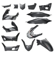 KAPORTA SETİ MAT SİYAH 2021-2024 - HONDA PCX 2021-2024