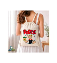Popeye Büzgülü Keten Çanta C240