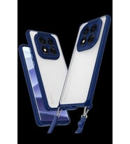Pilelistore   Xiaomi Redmi Note 14 Pro 4G Kılıf Penta Silikon Kılıf - Lacivert