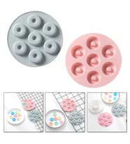 Tahtakale Toptancı Silikon Mini Donut Çkolata Ve Jelibon Kalıbı 7 Li