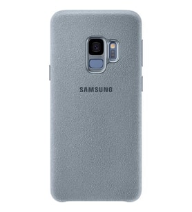 Galaxy S9 ile Uyumlu Alcantara Kılıf Gri EF-XG960AMEGWW