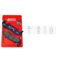 ÖN FREN DİSK BALATASI [BS707] ORGANİK - REGAL RAPTOR PİLDER125, RKS DES125, SRK125-R,SRK125-S (Yeşil)