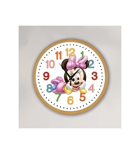 bilge Tasarım retro Duvar Saati 30 x 30 CM (Karışık)