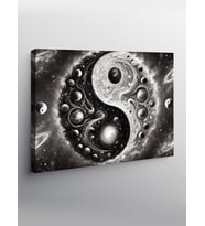 Kanvas Tablo Yin Yang Sembolü