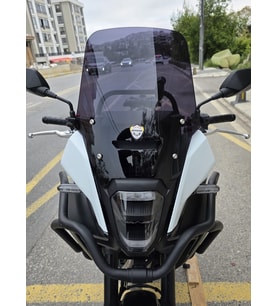 MOTOCAM Honda NX 500 Ön Cam 2025-2026 Model 34cm Siyah Renkli 4mm Orijinal Boylu