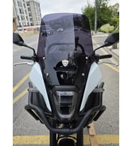 MOTOCAM Honda NX 500 Ön Cam 2025-2026 Model 34cm Siyah Renkli 4mm Orijinal Boylu
