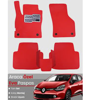 Renault Clio 4 Hatchback (2012-2019) Uyumlu EVA Paspas Tam Set – Birebir Uyum,Araca Özel Tasarım