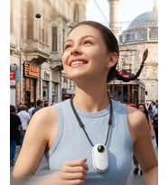 Taşınabilir Spor Kamera 1080p Full Hd Wifi Canlı İzleme Ve Loop Kayıt Özellikli
