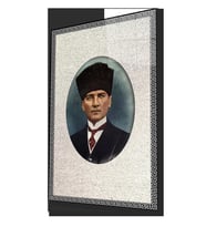 Atatürk Cam Tablo 4 mm Dayanıklı Temperli Cam