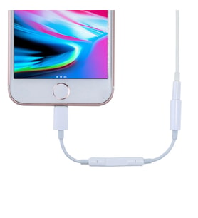 Ally Mh020 İPhone 14-13-12-11 Lighting 3.5mm Kulaklık Jakı Adaptörü-(5775) - HPSBYI9000-5173