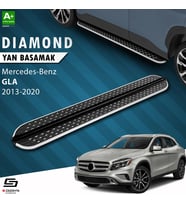 S-Dizayn Mercedes GLA X156 Diamond Krom Yan Basamak 183 Cm 2013-2020
