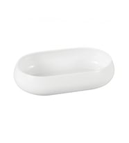 Mien Porselen Beyaz Oval Kase 20x10x5.1 cm