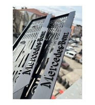 MERCEDES BENZ Model Mat Pleksi Plakalık