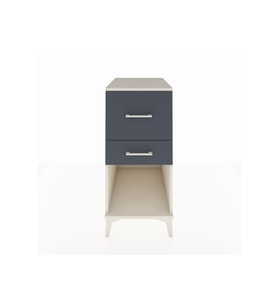 Kronos Komodin 2 Çekmeceli 44x59x96 Aytaşı-Antrasit