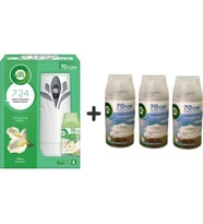 Air Wick Oda Kokusu Freshmatic Bahar Çiçekleri Kit + Yedek 250 Ml + Temizliğin Esintisi Ferahlık 3 X 250 Ml