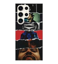 Samsung Galaxy S23 ULTRA Uyumlu The Weeknd Tasarımlı Şeffaf Telefon Kılıfı