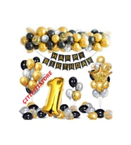Doğum Günü Kral Taçlı 1 Yaş Set
