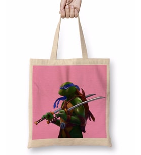 Teenage Mutant Ninja Turtes Leo Bez Çanta Uzun Saplı