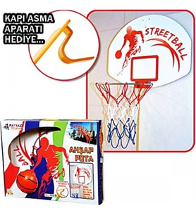 Akçiçek Ahşap Basket Potası