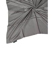 Valino Organik Pamuk Düz Renk Eşarp 100x100 cm - Doğal ve Nefes Alabilen Kumaş (KAHVE)