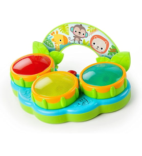 Bright Starts 28511 Müzik oyunu Safari Trommel (Çok Renkli)