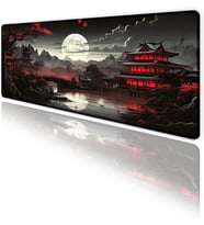Japon Minka Temalı Gamer Kaymaz Masa Üstü Oyun Gaming Klavye Mouse Pad 70x30cm