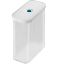 Zwilling Fresh & Save Cube Vakumlu Saklama Kabı 3M, 21 Santimetre, Şeffaf Akdeniz Mavisi (Çok Renkli)