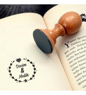 Sevgililer Günü Hediyesi Kitap Mührü