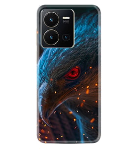 Vivo Y35 Kılıf Silikon Desen Özel Seri Şahin 1756