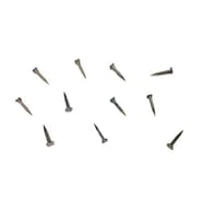 Klips, Menteşe, Ayağı Çivisi 9mm Çelik - Nikel 100gr