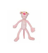 Pembe Panter Peluş Uyku Arkadaşı Ithal Organic Kumaş 35 Cm (Çok Renkli)