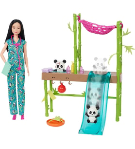 Barbie Panda Bakımı Oyun Seti, 3 Yaş Ve Üzeri, Hkt77 (Çok Renkli)