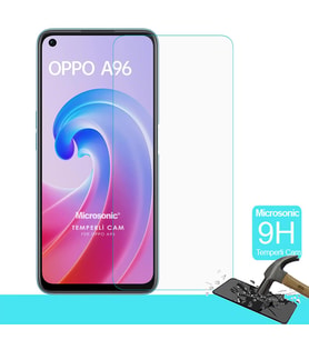 Microsonic Oppo A36 Tempered Glass Cam Ekran Koruyucu (Renksiz)