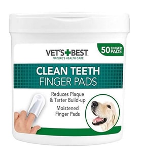 Vets Best Köpekler İçin Diş Temizleme Parmak Pedi 50li