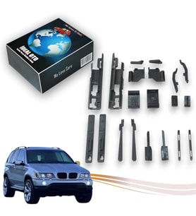 BMW X5 E53 Sunroof Perde Kızak Tamir Seti / Cam Tavan Perde Parçaları