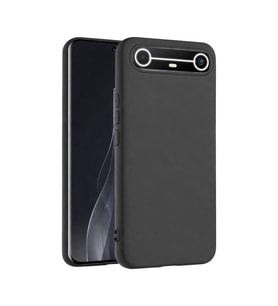 Tecno Spark Slim 5G Premium Siyah Silikon Kılıf