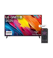 LG 65QNED70 65 inç 165 cm 4K Smart TV AI Sihirli Kumanda webOS25,Uydu Alıcılı