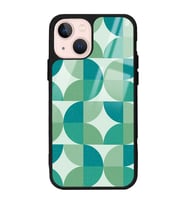 iPhone 13 Retro Green Duvar Kağıdı Tasarımlı Glossy Telefon Kılıfı