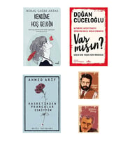 Var Mısın Doğan Cüceloğlu - Hasretinden Prangalar Eskittim - Kendine Hoş Geldin - Not defterli seti (Renksiz)