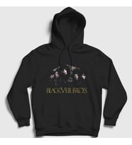 Presmono Unisex Siyah Band Black Veil Brides Kapüşonlu Sweatshirt 18796tt