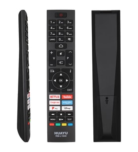 RM-L1840 Vestel Netflix Youtube Prime Video Google Play Disney+ Tuşlu LCD Led TV Kumanda