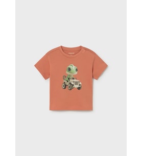 Mayoral Erkek Bebek Baskılı Tshirt Turuncu