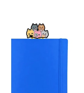 Sevimli Kedi Ailesi Kitap Ayracı