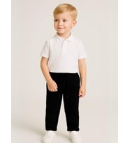 Çocuk Beli Lastikli Jogger Eşofman Alt (Siyah)