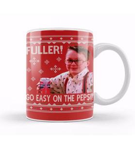 Fuller Go Easy Home Alone Christmas Knit Kupa Bardak Porselen