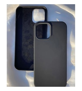 Coverzone Apple iPhone 13 ?le Uyumlu K?l?f Z-Mara Lansman Vieri Tam Koruma Arka Kapak Kamera Koruma �?k?nt?l? P�r�zs�z Y�zey Siyah