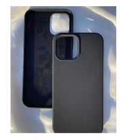 Coverzone Apple iPhone 13 ?le Uyumlu K?l?f Z-Mara Lansman Vieri Tam Koruma Arka Kapak Kamera Koruma �?k?nt?l? P�r�zs�z Y�zey Siyah