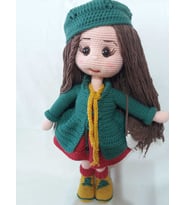 Şık Bebek Amigurumi Organik Oyuncak