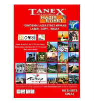 Tanex 105x46 mm Laser Etiket Tw-2512 Ücretsiz Kargo