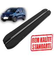 DOBLO KISA ŞASE 2023 2024 2025 ARACA ÖZEL NEVADA SİYAH YAN BASAMAK